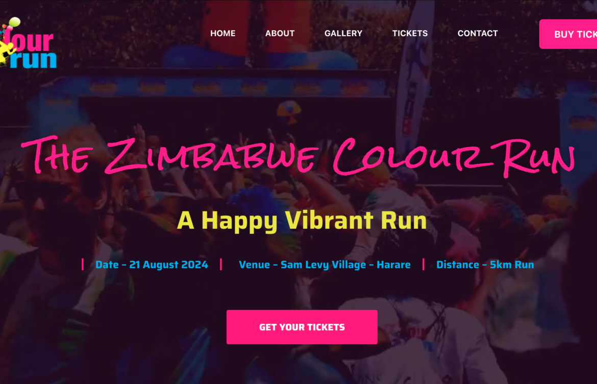 The Zimbabwe Colour Run 2024
